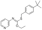 CAS#: 51308-61-3, S-((4-(1,1-Dimethylethyl)Phenyl)Methyl) O-Ethyl 3-Pyridinylcarbonimidothioate