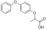 CAS 登录号：51338-26-2， 2-(4-苯氧基苯氧基)-丙酸