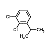 CAS#: 51345-56-3, 1,2-Dichloro-3-Isopropylbenzene