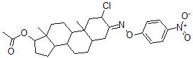 CAS#: 51354-31-5, 17beta-Acetyloxy-2alpha-Chloro-5alpha-Androstan-3-One O-(4-Nitrophenyl)Oxime