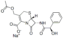 CAS#: 51372-87-3, Sodium [6R-[6alpha,7beta(R*)]]-3-(Acetoxymethyl)-7-(Hydroxyphenylacetamido)-8-Oxo-5-Thia-1-Azabicyclo[4.2.0]Oct-2-Ene-2-Carboxylate