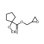 CAS#: 51452-71-2, 2-Oxiranylmethyl 1-Methoxycyclopentanecarboxylate