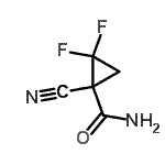 CAS#: 51550-07-3, 1-Cyano-2,2-Difluorocyclopropanecarboxamide