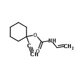 CAS#: 51575-93-0, 1-Ethynylcyclohexyl Vinylcarbamate
