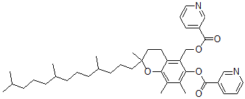 CAS 登录号：51605-68-6， 5-烟碱氧基甲基-alpha-生育酚烟酸酯