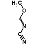 CAS 登录号：51688-22-3， 氰基亚氨代甲酸甲酯
