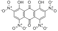 CAS 登录号：517-92-0， 1,8-二羟基-2,4,5,7-四硝基蒽醌
