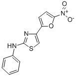 CAS 登录号：51728-02-0， N-(4-(5-硝基-2-呋喃基-2-噻唑基)苯胺