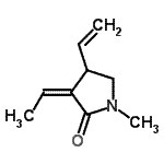 CAS#: 517913-59-6, (3Z)-3-Ethylidene-1-Methyl-4-Vinyl-2-Pyrrolidinone