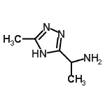 CAS#: 518066-19-8, 1-(3-Methyl-1H-1,2,4-Triazol-5-Yl)Ethanamine