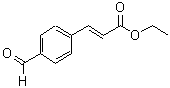 CAS 登录号：51828-89-8， 3-(4-甲酰基苯基)-2-丙烯酸乙酯