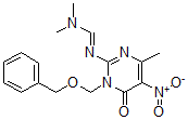 CAS#: 518316-52-4, N'-[1,6-Dihydro-4-methyl-5-nitro-6-oxo-1-[(phenylmethoxy)methyl]-2-pyrimidinyl]-N,N-dimethyl-Methanimidamide