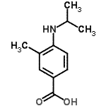 CAS 登录号：518335-91-6， 4-(异丙基氨基)-3-甲基苯甲酸