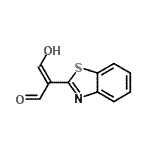 CAS#: 51864-10-9, (2Z)-2-(1,3-Benzothiazol-2-Yl)-3-Hydroxyacrylaldehyde