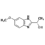 CAS 登录号：518990-14-2， (1S)-1-(6-甲氧基-1H-苯并咪唑-2-基)乙醇