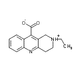 CAS#: 519150-65-3, 2-Ethyl-1,2,3,4-Tetrahydrobenzo[b][1,6]Naphthyridin-2-Ium-10-Carboxylate