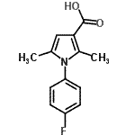CAS 登录号：519151-74-7， 1-(4-氟苯基)-2,5-二甲基-1H-吡咯-3-羧酸