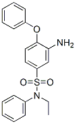 CAS 登录号：51929-55-6， 3-氨基-N-乙基-4-苯氧基-N-苯基苯磺酰胺