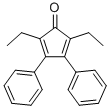 CAS#: 51932-77-5, 2,5-Diethyl-3,4-Diphenylcyclopentadienone