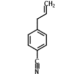 CAS 登录号：51980-05-3， 4-烯丙基苯甲腈