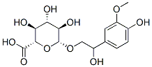 CAS 登录号：52002-41-2， (2S,3S,4S,5R,6R)-3,4,5-三羟基-6-[2-羟基-2-(4-羟基-3-甲氧基苯基)乙氧基]四氢吡喃-2-羧酸