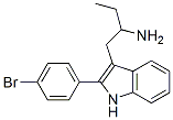 CAS#: 52018-91-4, 3-(2-Aminobutyl)-2-(4-Bromophenyl)-1H-Indole