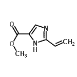 CAS 登录号：52039-62-0， 甲基2-乙烯基-1H-咪唑-4-羧酸酯