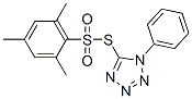 CAS 登录号：52065-87-9， 1-苯基-5-(2,4,6-三甲基苯基)磺酰基硫基-四唑