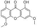CAS 登录号：521-65-3， 1,8-二羟基-3,5-二甲氧基氧杂蒽-9-酮