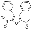 CAS 登录号：52101-49-2， 3,4-二苯基-5-硝基-2-乙酰基呋喃