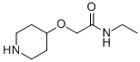 CAS 登录号：521074-81-7， N-乙基-2-(哌啶-4-基氧基)乙酰胺