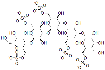 CAS 登录号：52108-89-1， Sulfoevernan