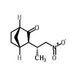 CAS 登录号：521080-18-2， (1S,3R,4R)-3-[(2R)-1-硝基-2-丙基]双环[2.2.1]庚烷-2-酮