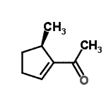 CAS 登录号：521086-81-7， 1-[(5R)-5-甲基-1-环戊烯-1-基]乙酮