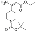 CAS 登录号：521302-69-2， (E)-4-(1-氨基-3-乙氧基-3-氧代丙-1-烯基)哌啶-1-羧酸叔丁酯