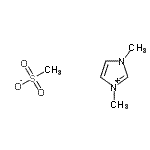 CAS 登录号：521304-36-9， 1,3-二甲基-1H-咪唑-3-鎓甲烷磺酸酯