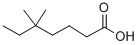 CAS 登录号：52146-21-1， 5,5-二甲基庚酸