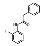 CAS 登录号：5215-26-9， N-(2-氟苯基)-2-苯基乙酰胺