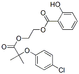 CAS#: 52161-14-5, 2-Hydroxybenzoic Acid 2-[2-(4-Chlorophenoxy)-2-Methyl-1-Oxopropoxy]Ethyl Ester