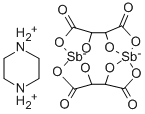CAS 登录号：52195-07-0， 哌嗪二锑酒石酸盐