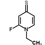CAS 登录号：521972-31-6， 1-乙基-2-氟-4(1H)-吡啶硫酮
