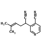 CAS 登录号：521982-54-7， 3-(1-氰基-4-甲基-3-戊烯-1-基)异烟腈