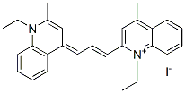 CAS#: 52260-69-2, 1-Ethyl-2-[3-(1-Ethyl-2-Methyl-4(1H)-Quinolylidene)Prop-1-Enyl]-4-Methylquinolinium Iodide