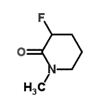 CAS 登录号：522665-37-8， 3-氟-1-甲基-2-哌啶酮