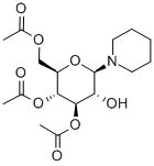 CAS 登录号：52389-39-6， N-(3,4,6-三-O-乙酰基-beta-D-吡喃葡萄糖基)哌啶