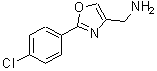 CAS 登录号：524070-34-6， [2-(4-氯苯基)恶唑-4-基]甲胺