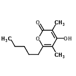 CAS#: 524735-63-5, 4-Hydroxy-3,5-Dimethyl-6-Pentyl-2H-Pyran-2-One