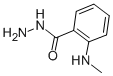 CAS 登录号：52479-65-9， 2-(甲基氨基)苯-1-甲酰肼