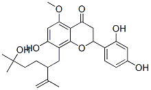 CAS 登录号：52482-99-2， 2-(2,4-二羟基苯基)-2,3-二氢-7-羟基-8-[5-羟基-5-甲基-2-(1-甲基乙烯基)己基]-5-甲氧基-4H-1-苯并吡喃-4-酮