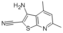 CAS#: 52505-57-4, 3-Amino-4,6-Dimethyl-Thieno[2,3-b]Pyridine-2-Carbonitrile
